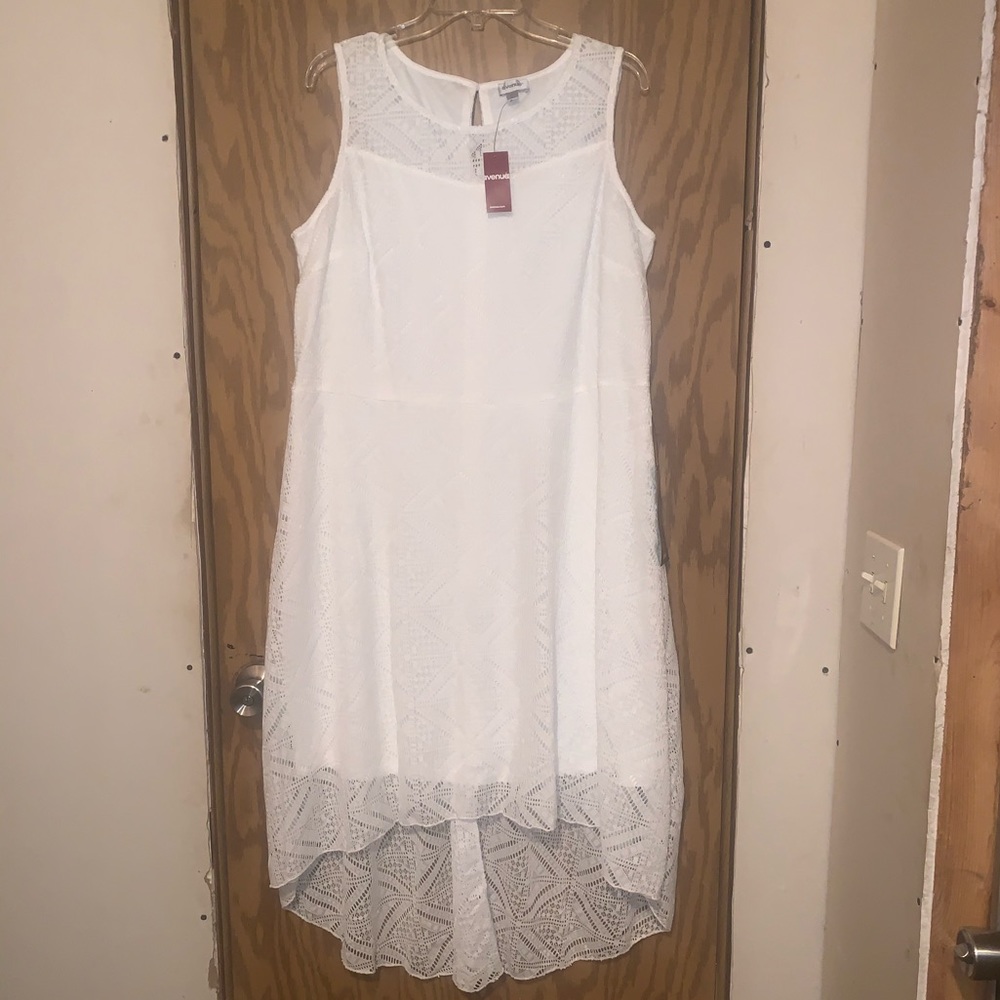 Avenue Hi Lo Lace Summer Dress